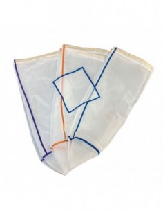 SET 3 MALLAS 120 LITROS 220, 120, 25 MICRAS MEDICAL NETS  BOLSA EXTRACCION