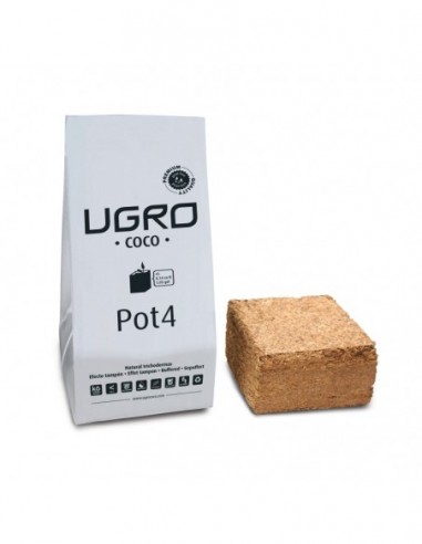 UGRO POT 4L 13x13x6.5cm  SUSTRATOS COCO KOKOFINA UGRO