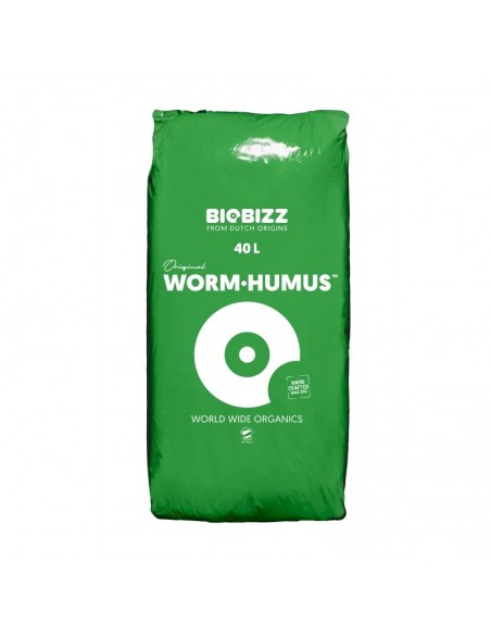 BIOBIZZ - WORM HUMUS 40 L  FERTILIZANTES BIO BIZZ