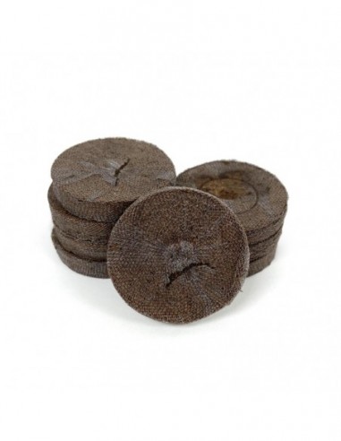 PASTILLAS JIFFY-7 SINGLE 30-33 MM BIO 2000 UDS  SUSTRATOS