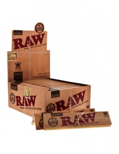 PAPEL RAW KING SIZE SLIM 1und 32PAPELES