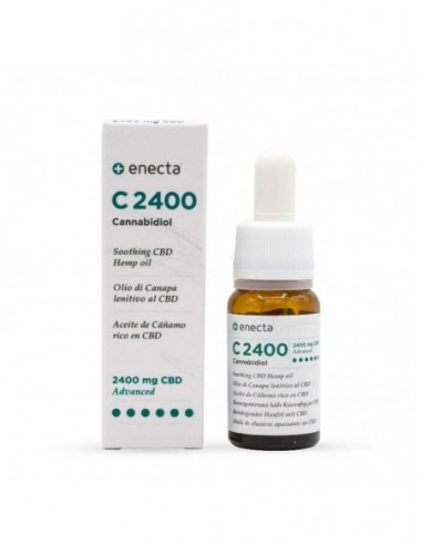 ACEITE DE CAÑAMO RICO EN CBD C2400 2400MG-10ML  ENECTA CBD
