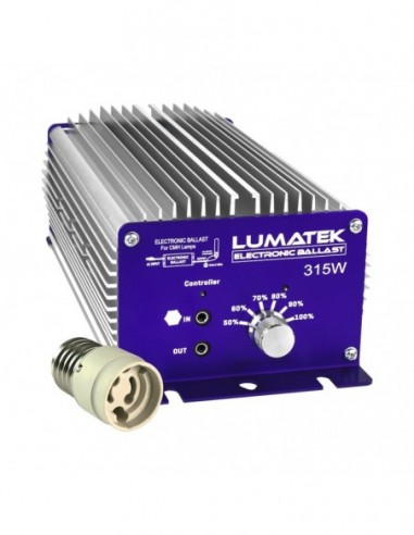 BALASTRO LUMATEK CMH REGULABLE CON POTENCIOMETRO 315W (ADAP. E40)    ILUMINACIÓN CMH