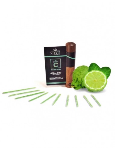 BERGAMOT STICK-TUBE 10 STICKS   STICKIT