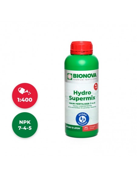 BIO NOVA HYDRO-SUPERMIX 1 L  FERTILIZANTES BIO NOVA
