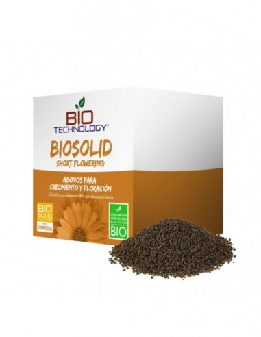 BIOSOLID SHORT FLOWERING 1,05 KG  FERTILIZANTES BIO TECHNOLOGY