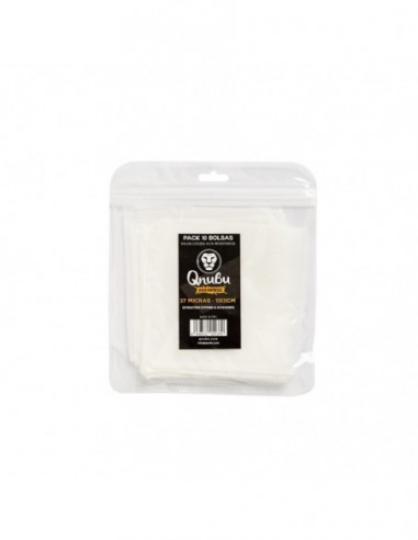 BOLSA QNUBU ROSIN PRESS 70 MICRAS 11 X 11 CM PACK 10 UNIDADES  BOLSAS ROSIN