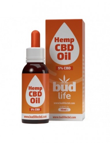 BUD LIFE HEMP CBD OIL 5% 10ML  BUD LIFE CBD