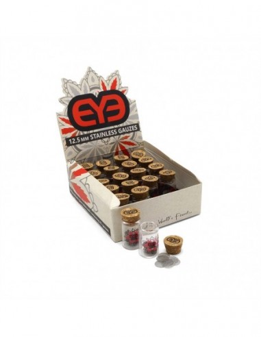 CAJA DISPLAY REJILLAS RED-EYE 12.5MM  25X20 UNIDADES  PIPAS