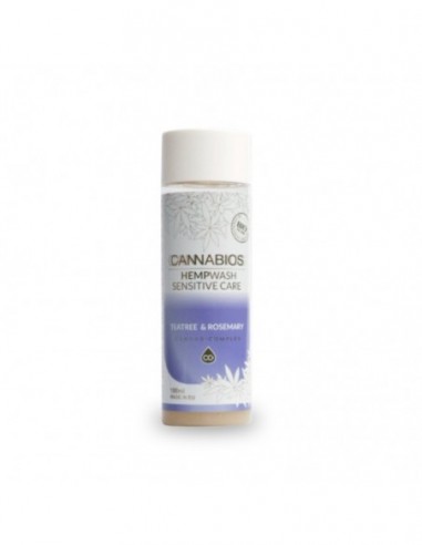 CANNABIOS HEMPWASH SENSITIVE CARE 100ML ÁRBOL DE TÉ Y ROMERO  PARAFERNALIA