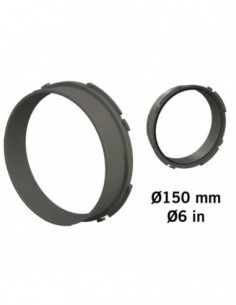 CONECTOR DUCTING FLANGE 150MM  PARA TUBOS DE 16MM  ACCESORIOS SECRET JARDIN 2