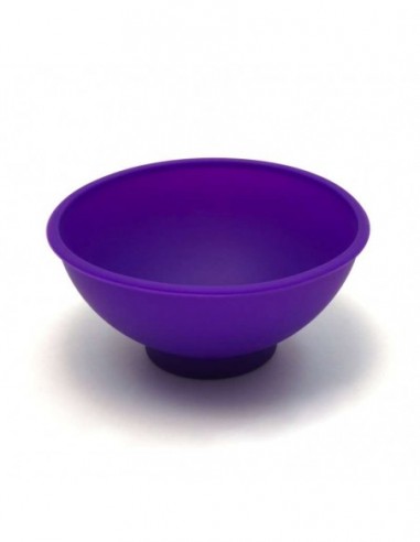 CUENCO SILICONA - MORADO (DIAMETRO 6,7 CM)  (PACK 10 UNIDADES)