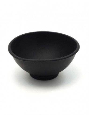 CUENCO SILICONA - NEGRO (DIAMETRO 6,7 CM)  (PACK 10 UNIDADES)