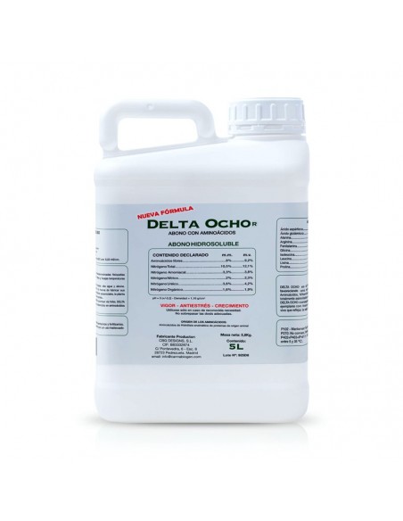 DELTA OCHO®  5 L  FERTILIZANTES CANNABIOGEN