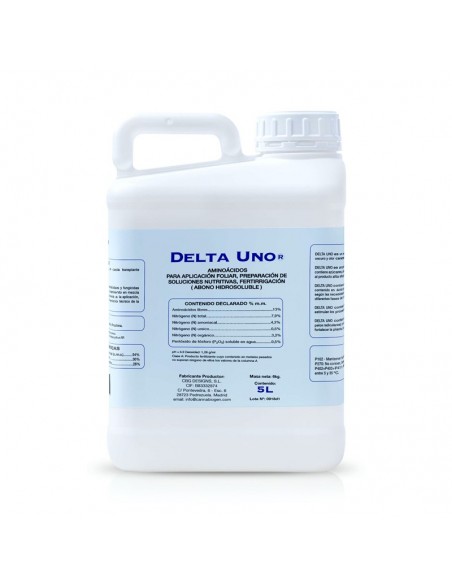 DELTA UNO 5 L  FERTILIZANTES CANNABIOGEN