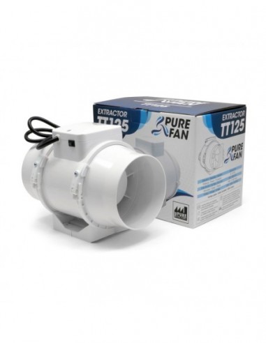 EXTRACTOR PURE FAN TT 125   EXTRACTORES PURE FACTORY FANS