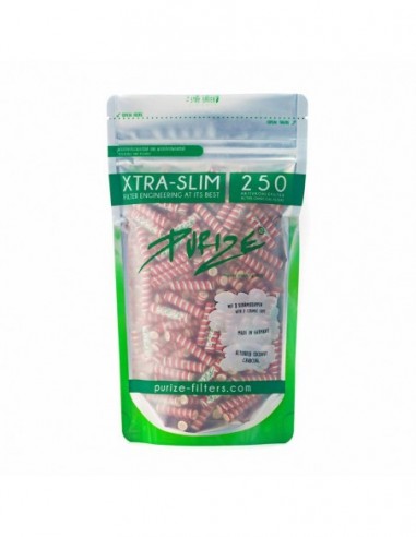 FILTROS PURIZE XTRA SLIM 250 UDS   BOLSA X-MAS