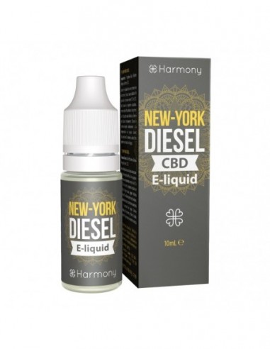 HARMONY - NEW YORK DIESEL E-LIQUID 300 MG CBD 10ML HARMONY