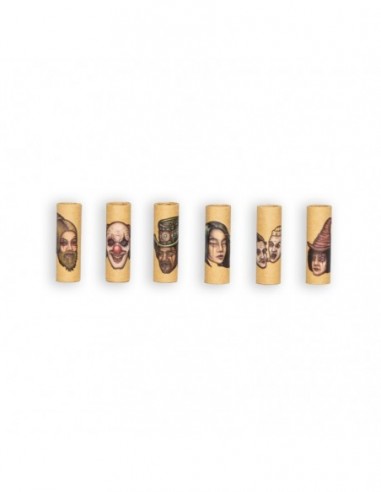 LION ROLLING CIRCUS PRE-ROLLED FILTERS DISPLAY 12 UNIDADES  PAPEL Y FILTROS
