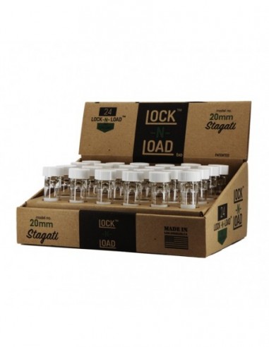 LOCK-N-LOAD CHILLUM 20 MM DISPLAY 24 UNIDADES