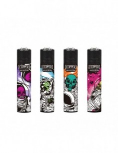 MECHERO CLIPPER CLASSIC LARGE SPACE TRIP 2 (DISPLAY 48 UDS)