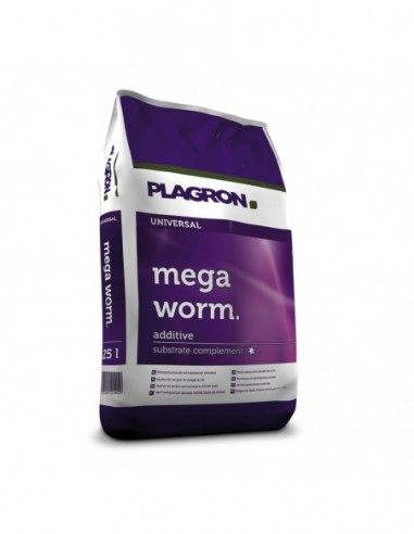 MEGAWORM HUMUS LOMBRIZ 25 L. PLAGRON  PLAGRON