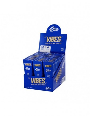 PAPEL DE ARROZ VIBES CONOS 1.1 4 30 CONOS  PAPEL DE FUMAR
