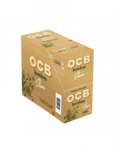 PAPEL OCB BAMBOO SLIM (50 LIBRILLOS) * PAPEL DE FUMAR OCB