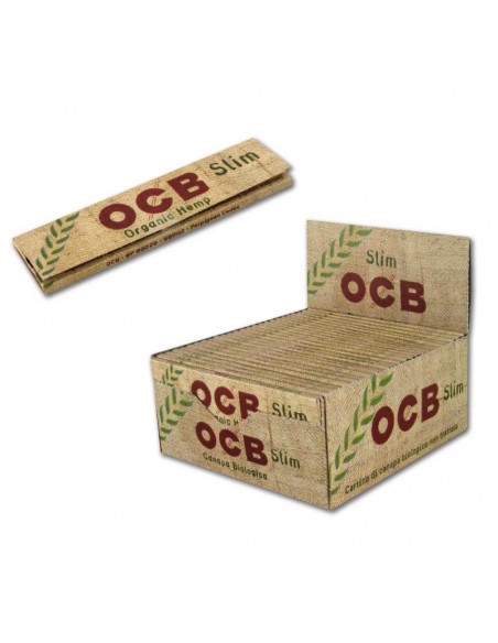 PAPEL OCB SLIM ORGANIC 50 LIBRILLOS  PAPEL DE FUMAR OCB