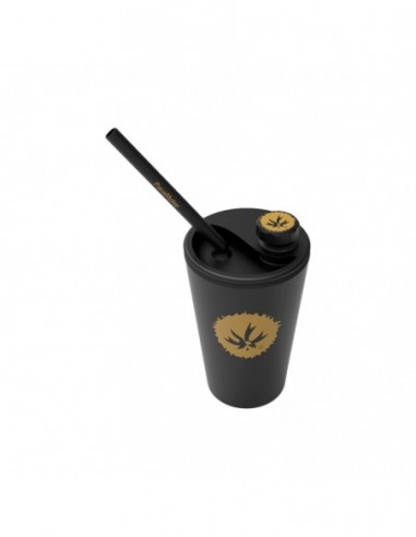 PIPA/BONG KOMMUTER WITH KUP (NEGRO) * PIECEMAKER