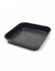PLATO CUADRADO PURE FACTORY 17X17CM 40 UND  MACETAS Y BANDEJAS
