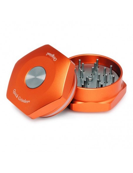 QUICK GRINDER VERSION 3 NARANJA  GRINDERS ALUMINIO