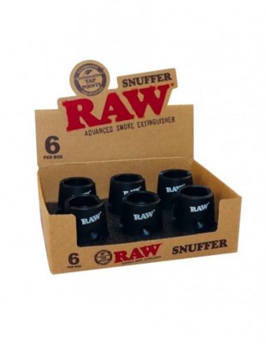 RAW SNUFFER DISPLAY 6 UND  ACCESORIOS DE FUMADOR