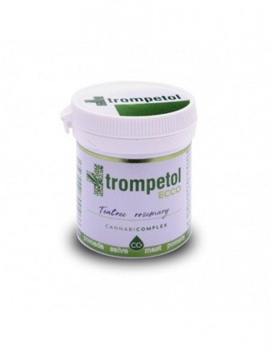TROMPETOL POMADA ECCO & ARBOL DE TE Y ROMERO 100ML  COSMÉTICA CANNÁBICA