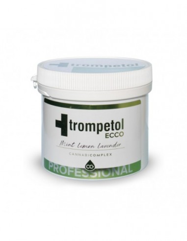 TROMPETOL POMADA ECCO & MENTA, LIMÓN Y LAVANDA 285ML  COSMÉTICA CANNÁBICA