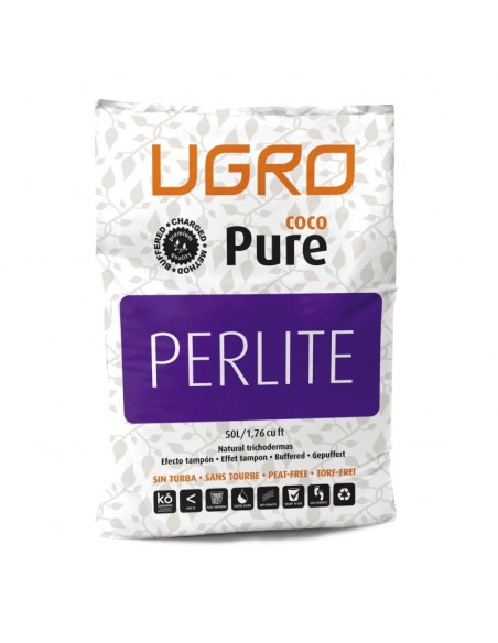 UGRO COCO PURE PERLITE SACO 50L  SUSTRATOS COCO KOKOFINA UGRO