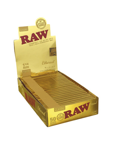 PAPEL RAW ETHEREAL 1.1/4 (24 LIBRITOS)