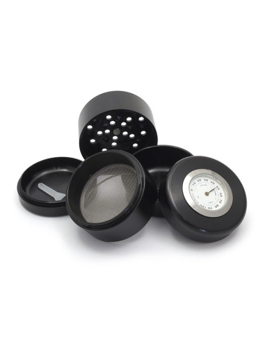 GRINDER HIGROMETRO (63MM) NEGRO