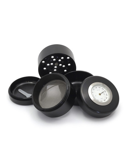 GRINDER HIGROMETRO (63MM) NEGRO