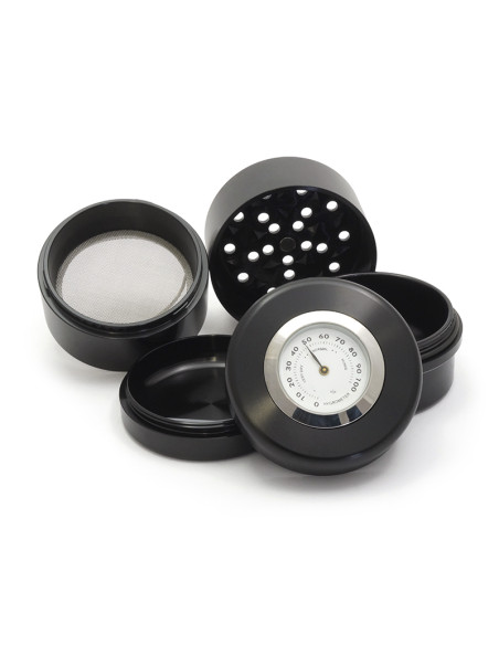 GRINDER HIGROMETRO (63MM) NEGRO