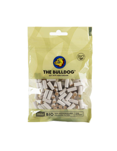 FILTROS DE CELULOSA BIO 6X15MM 120S THE BULLDOG (PACK DE 10 UNI)