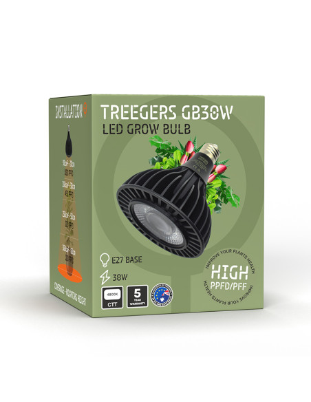 BOMBILLA DE CRECIMIENTO TREEGERS DE 30 VATIOS