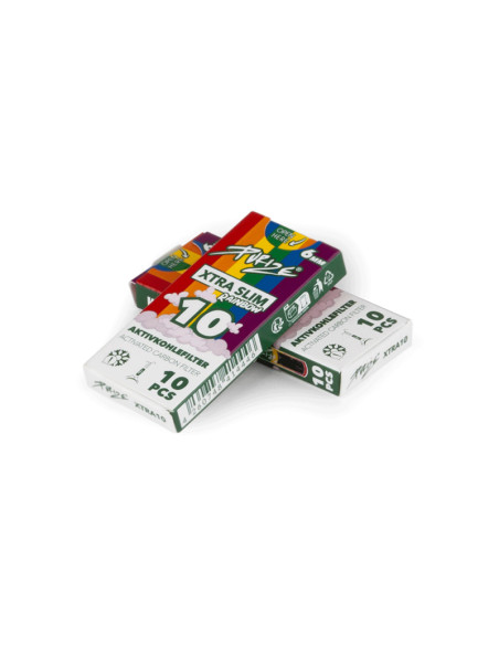 FILTROS PURIZE XTRA SLIM (10 UDS /CAJA) RAINBOW (PACK DE 20 CAJAS)