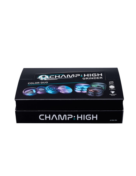 COLOR DUO ALU GRINDER (53MM) - DISPLAY 6 UDS - COLORES VARIOS - CHAMP 