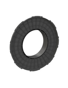 CONECTOR "DUCTING FLANGE" 150MM PARA TUBOS DE 25MM 2