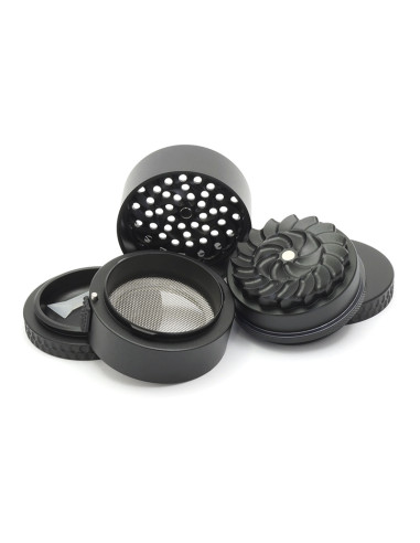 GRINDER SPIRAL VIBE (63 MM) NEGRO