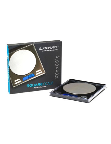ON BALANCE SQUARE SCALE (CD 100 Gr. X 0,01)