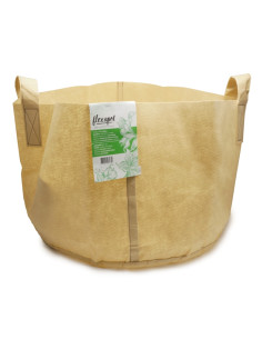 FLEXAPOT MACETA TEXTIL BEIGE 113,5 LITROS (30 GAL) (5 UNIDADES)