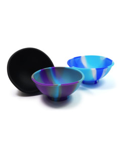 CUENCO SILICONA - MULTICOLOR (DIAMETRO 6,7 CM) (PACK 10 UNIDADES)