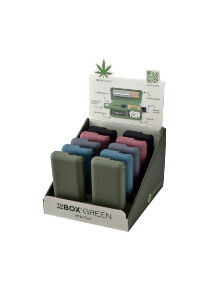 ESTUCHE TOBOX GREEN TODO EN UNO (DISPLAY 10 UDS)